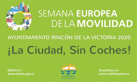 La gratuidad del transporte público urbano y las actividades online marcan la Semana Europea de la Movilidad en Rincón de la Victoria