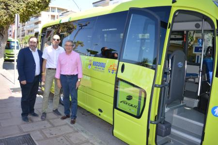 El Ayuntamiento de Rincón de la Victoria pone en marcha la nueva línea de Transporte Público con un trayecto que recorrerá las urbanizaciones de Añoreta y Parque Victoria