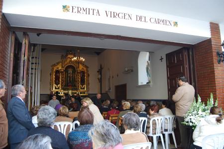 El Ayuntamiento concede una subvención de 60.000 euros para la rehabilitación de la Ermita de Nuestra Señora del Carmen de La Cala del Moral