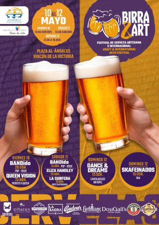 Rincón de la Victoria acoge una nueva edición del Festival de la Cerveza Artesana ‘Birra&Art’