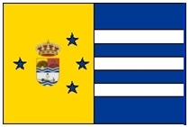 Bandera del municipio de Rincón de la Victoria