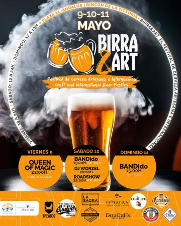 Rincón de la Victoria celebrará el Festival de la Cerveza Artesana ‘Birra&Art’ con 65 tipos de cervezas diferentes