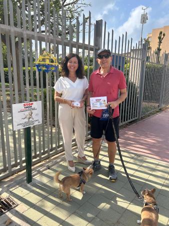 La Concejalía de Sanidad y Consumo impulsa nuevas acciones dentro de la campaña de concienciación para la recogida de excrementos de mascotas en la vía pública