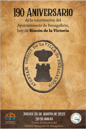 El investigador Pedro Cantalejo, reconocido con motivo del 190º aniversario del primer Ayuntamiento de Rincón de la Victoria