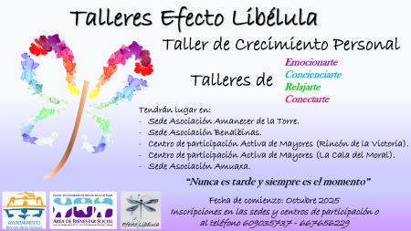 Bienestar Social de Rincón de la Victoria pone en marcha la quinta edición del proyecto `Efecto Libélula´ con un centenar de participantes