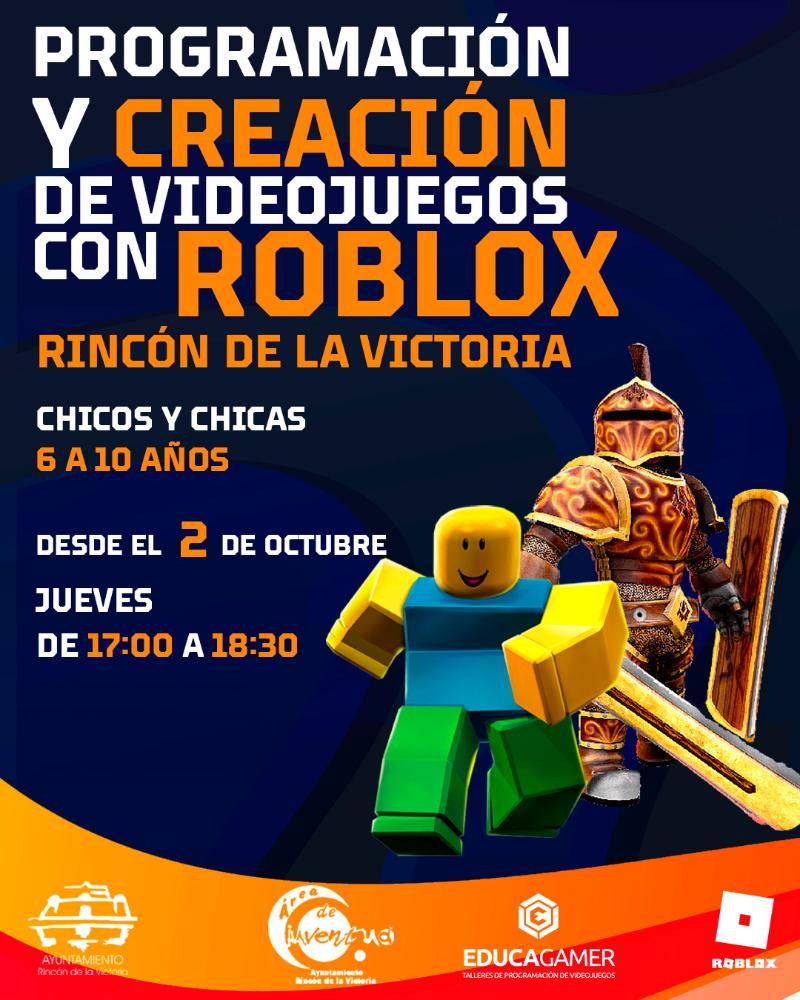Imagen Rincón de la Victoria lanza una nueva oferta formativa para jóvenes en programación y creación de videojuegos con ROBLOX STUDIO y UNITY