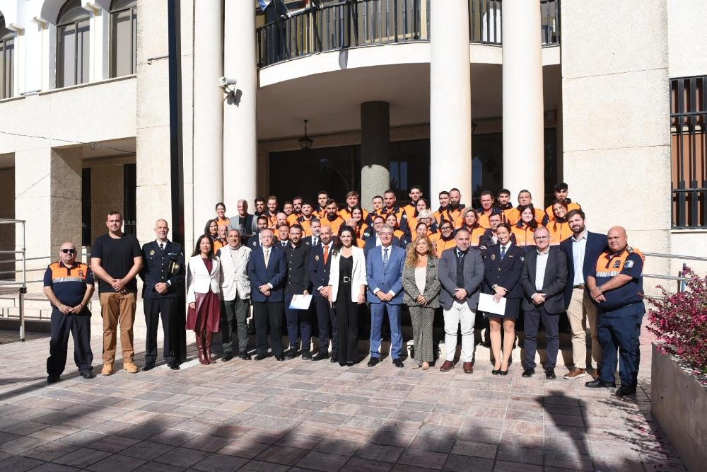 Imagen Salado reconoce a los voluntarios de Protección Civil como “un pilar fundamental del bienestar colectivo de Rincón de la Victoria”
