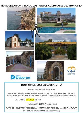 5 JULIO: TOUR SENDE-CULTURAL GRATUITO