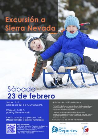 23 FEBRERO: EXCURSIÓN A SIERRA NEVADA 2019