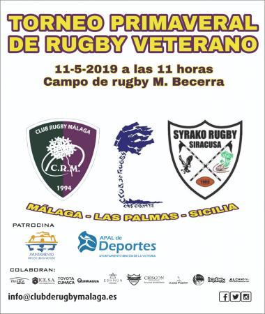 11 MAYO: TORNEO PRIMAVERAL DE RUGBY VETERANO