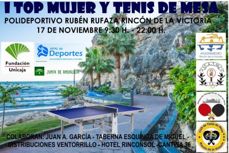 17 NOVIEMBRE: I TOP MUJER Y TENIS DE MESA.