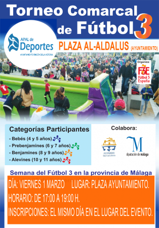 1 MARZO: TORNEO COMARCAL DE FÚTBOL3.