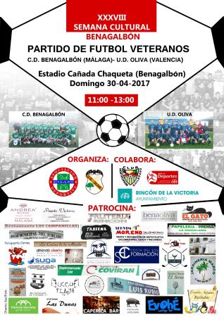 30 ABRIL : Partido de Fútbol Veteranos