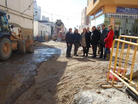 Rincón ejecuta las obras de las calles céntricas del Centro de una inversión de 2 millones de euros