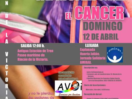 Rincón de la Victoria celebra la II Carrera Popular de la Mujer contra el Cáncer con más de 500 participantes