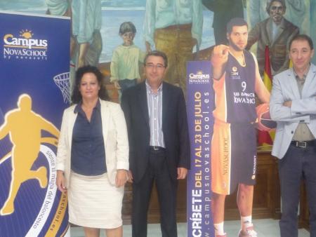 Rincón de la Victoria será la sede permanente del Campus de Baloncesto Novaschool, que se estrena este año con la presencia de Felipe Reyes