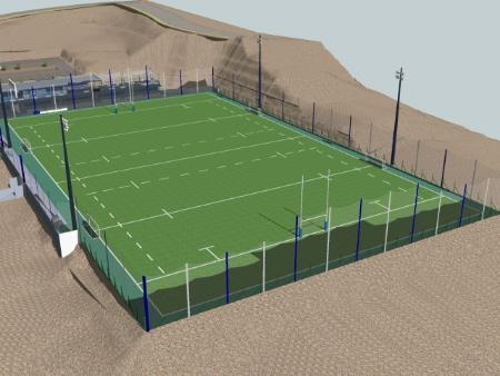 El campo de rugby mejorará el entorno de Parque Victoria y descongestionará los campos de fútbol locales