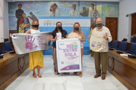 Bienestar Social de Rincón de la Victoria lanza una campaña contra la Violencia de Género con el lema `No estás sola´