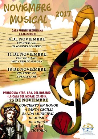 Rincón inicia el Ciclo ‘Noviembre Musical’ con actuaciones en directo todos los sábados en Casa Fuerte Bezmiliana