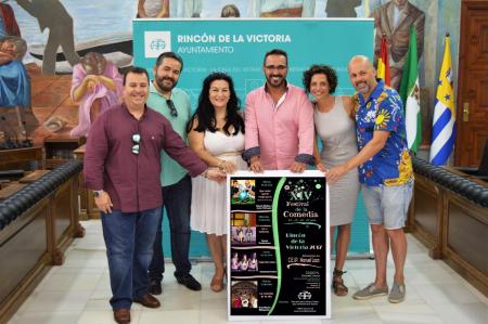 Rincón de la Victoria celebra el XIV Festival de la Comedia del 18 al 21 de julio en el CEIP Manuel Laza Palacio