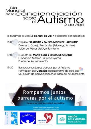 Rincón organiza una jornada de concienciación y sensibilización con motivo del Día Internacional del Autismo