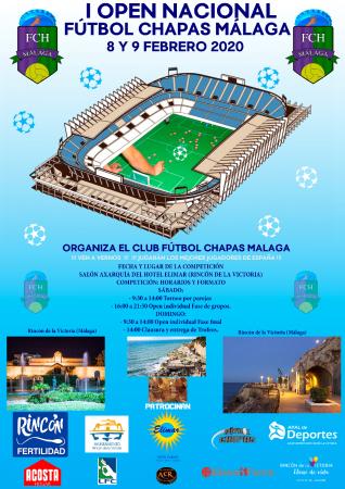 Rincón de la Victoria acoge el I Open nacional de Fútbol Chapas Málaga con la participación de hasta un centenar de jugadores