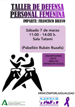 Bienestar Social ofrece un nuevo Taller gratuito de Defensa Personal para una treintena de mujeres de Rincón de la Victoria