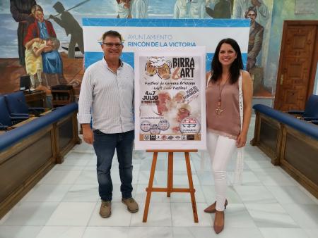 El Festival de la Cerveza Artesana `Birra&Art´ de Rincón de la Victoria ofrecerá 35 tipos de cerveza diferentes del 4 al 7 de julio en la Plaza Al Andalus