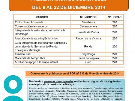 La Iniciativa por el Empleo Retos 2020 de la Diputación de Málaga continúa abierta hasta el 22 de diciembre