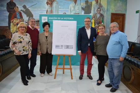 El Gobierno presenta un nuevo Centro de Mayores con 500 metros cuadros en pleno centro urbano de Rincón de la Victoria