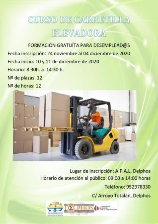 APAL Delphos convoca tres cursos formativos gratuitos de Calificación Profesional para personas desempleadas de Rincón de la Victoria