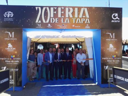 Inaugurada la 20ª Feria de la Tapa de Rincón de la Victoria con más de medio centenar de especialidades gastronómicas