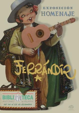 La Biblioteca de Rincón de la Victoria rinde homenaje al ilustrador Juan Ferrándiz con una exposición de cuentos infantiles y postales navideñas