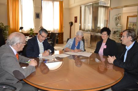 El Ayuntamiento de Rincón firma un nuevo convenio de colaboración con el Economato Social aumentando la subvención hasta 90.000 euros anuales