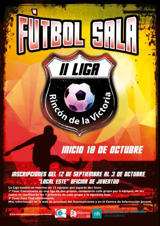 Juventud organiza la II Liga de Fútbol Sala en Rincón con un calendario de torneos y final que se celebrará en el mes de marzo