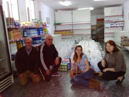 La II campaña de recogida de alimentos alcanza los más de 4.500 kilos destinados al Economato Social