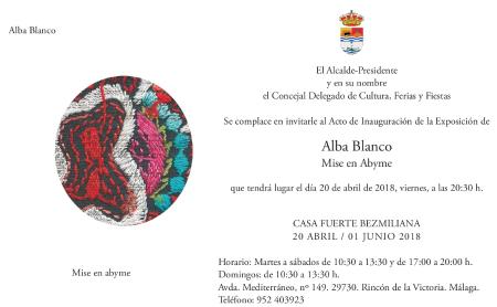 La Casa Fuerte Bezmiliana de Rincón de la Victoria acoge la exposición de fotografías de Alba Blanco `Mise en Abyme´