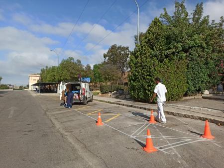 En fase de finalización las mejoras de accesibilidad del entorno de La Cueva del Tesoro de Rincón de la Victoria