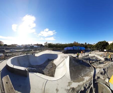 Las instalaciones del nuevo Skatepark de Rincón de la Victoria permitirán la celebración de competiciones deportivas de carácter internacional