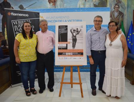 La VI Bienal de Arte Flamenco de Málaga llega a Rincón de la Victoria con el espectáculo `Los Festeros´