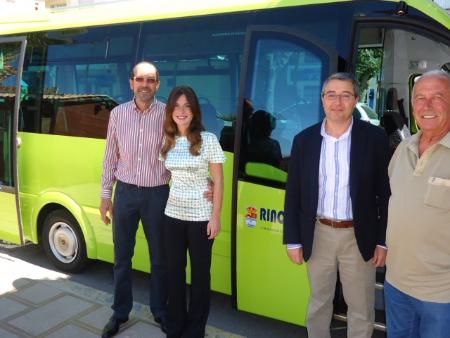 Rincón de la Victoria recibe una subvención al transporte colectivo urbano de 42.000 euros