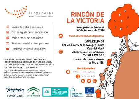 Rincón de la Victoria contará en marzo con una nueva lanzadera para mejorar la inserción laboral de 20 personas
