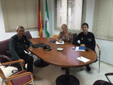 La Policía Local y Guardia Civil de Rincón establecen un Plan de actuación común en materia de Seguridad Ciudadana