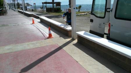 Rincón inicia un Plan de refuerzo de acondicionamiento y mejoras de los paseos marítimos de cara a la temporada estival