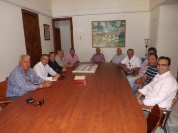 El alcalde de Rincón recibe a la nueva junta directiva de la Asociación de Vecinos Torresol