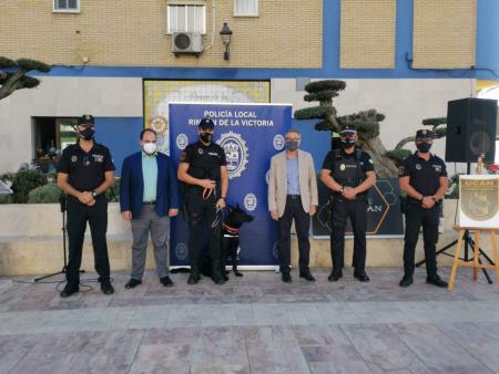 La Policía Local de Rincón de la Victoria presenta la Unidad Canina (UCAN) especializada en la lucha contra la droga
