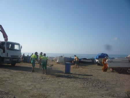 El Ayuntamiento inspeccionará los varaderos para garantizar la salubridad y protección de las playas