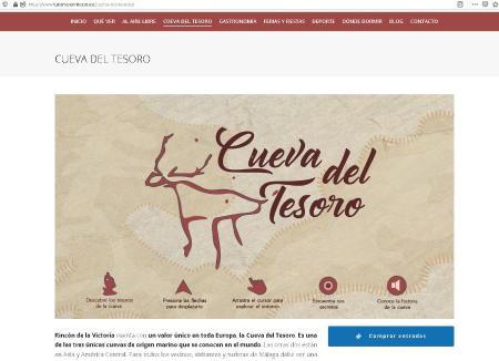 El Ayuntamiento de Rincón de la Victoria lanza a partir de hoy la venta de entradas online para visitar La Cueva del Tesoro
