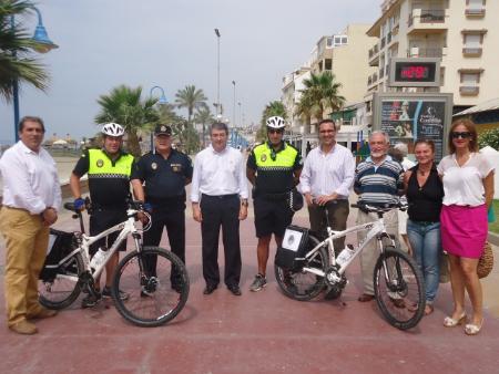 La Policía Local de Rincón de la Victoria pone en marcha una unidad ciclista