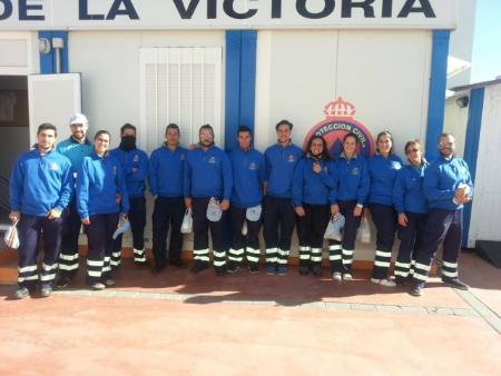 La agrupación de Protección Civil de Rincón de la Victoria colabora en casi una decena de eventos de la Navidad